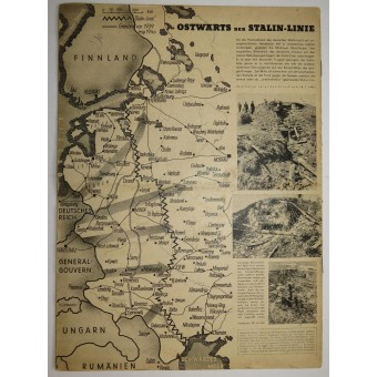 Die Wehrmacht, nr 16, 30. Juli 1941, Stahlgewitter im Osten- die Rollbahnen. Espenlaub militaria